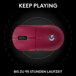 Logitech Pro 2 Lightspeed Wireless Gaming Mouse Pink 910-007310 - Image 13