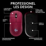 Logitech Pro 2 Lightspeed Wireless Gaming Mouse Pink 910-007310 - Image 14