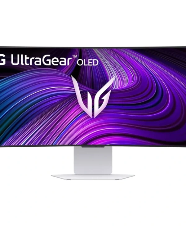 LG 34" UWQHD OLED 240Hz Gaming Curved Monitor White 34GX90SA-W