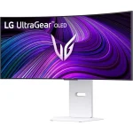 LG 34" UWQHD OLED 240Hz Gaming Curved Monitor White 34GX90SA-W - Image 3