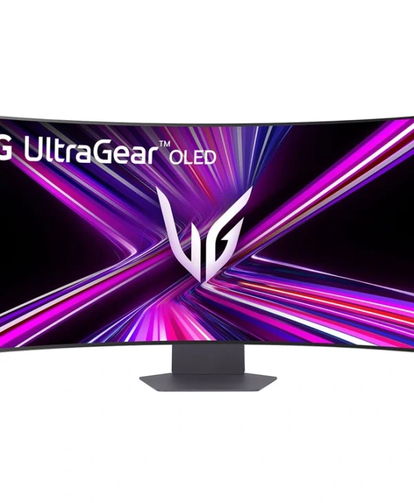 LG UltraGear 44.5" 5K/2K OLED 165Hz/330Hz Curved Gaming Monitor Black 45GX950A-B.AEU