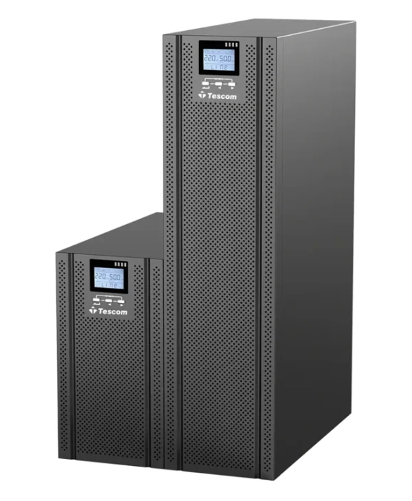 Tescom UPS.0940 UPS Prime Tower 2kVA/2000W LCD with 4x12V 9Ah 12A 1102XLTB