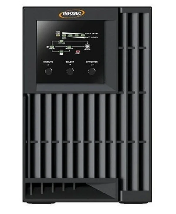 Infosec E4 Value 1000 UPS Double-conversion (Online) 1 kVA 3xAC Outlets INF_674178