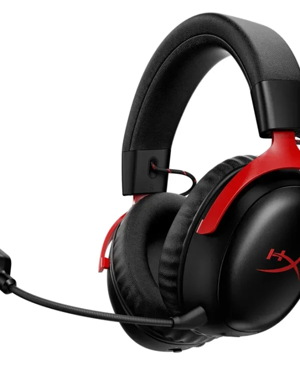 HyperX Cloud III S Wireless Gaming Headset Black/Red A59Z0AA