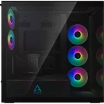 Arctic Xtender VG Tempered Glass E-ATX Tower Mirror Black ACPCC00019A - Image 3