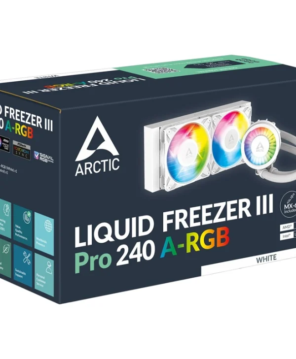 Arctic Liquid Freezer III Pro A-RGB 240 White ACFRE00186A