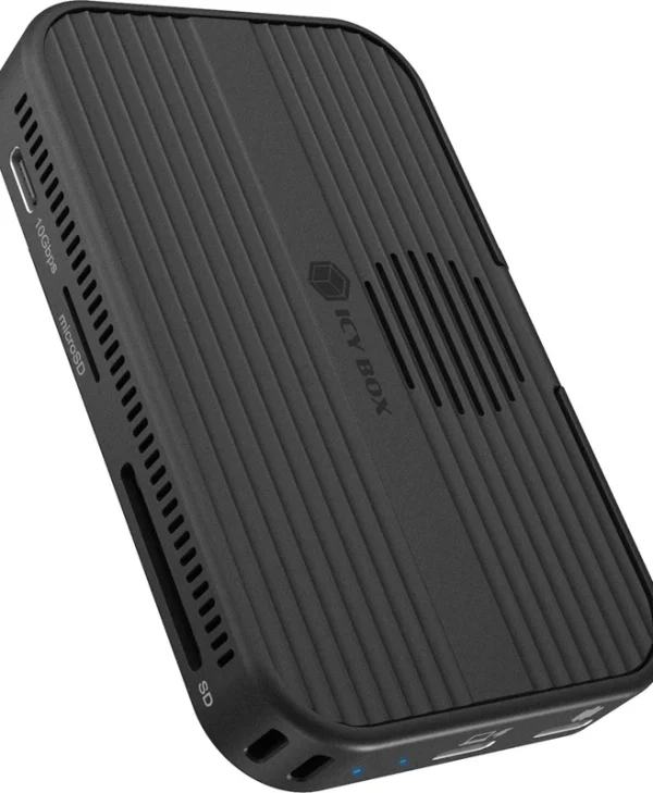 IcyBox Docking Station 7in1 Black IB-DK4071M-CU31