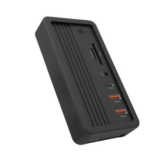 IcyBox Docking Station 10in1 Black IB-DK4072M-CU31