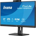 Iiyama ProLite 27" WQHD IPS 100Hz WebCam Business Monitor Black XUB2790QSUH-B2 - Image 3