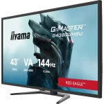Iiyama G-Master Red Eagle 43" 4K UHD VA 144Hz Gaming Monitor Black G4380UHSU-B2 - Image 3