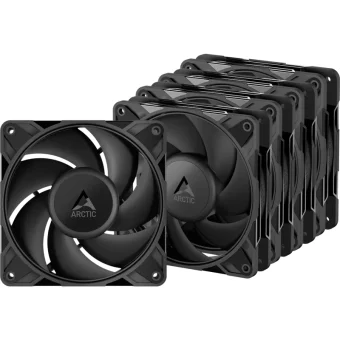 ARCTIC P12 Pro PST 5-Pack 120mm PWM Case Fan Black ACFAN00307A