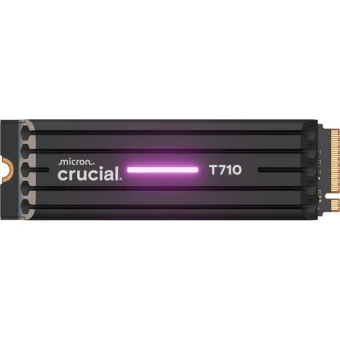Crucial T710 1TB M.2 2280 NVMe PCIe Gen. 5.0 x4 with Heatsink CT1000T710SSD5