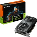 Gigabyte GeForce RTX 5050 Windforce OC 8GB GDDR6 Black GV-N5050WF2OC-8GD