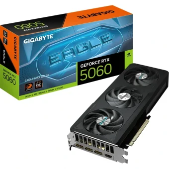 Gigabyte GeForce RTX 5060 Eagle Max OC 8GB GDDR7 Black GV-N5060EAGLEMAX OC-8GD