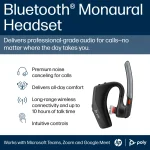 HP Poly Voyager Legend 30 Wirless Earbud Black AV4P5AA#ABB - Image 6