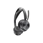 HP Poly Voyager Focus 2-M Ασύρματο Headset με USB-C/A Adapter & Βάση Φόρτισης A4HT2AA#AC3 - Image 3