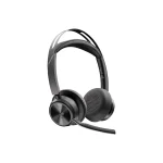 HP Poly Voyager Focus 2-M Ασύρματο Headset με USB-C/A Adapter & Βάση Φόρτισης A4HT2AA#AC3 - Image 4