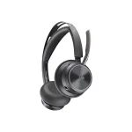 HP Poly Voyager Focus 2-M Ασύρματο Headset με USB-C/A Adapter & Βάση Φόρτισης A4HT2AA#AC3 - Image 5