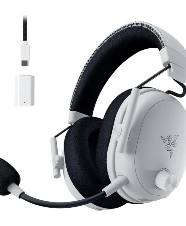Razer BlackShark V3 Pro Wireless ANC Gaming Headset White Black RZ04-05400200-R3M1