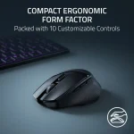 Razer Basilisk Wireless and Wired Ergonomic Gaming Mouse Black RZ01-04310100-R3G1 - Image 5