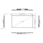 AVTEK INFORMACION DS 45 43" 4K VA 60Hz Signage Monitor Black 1TV312 - Image 4