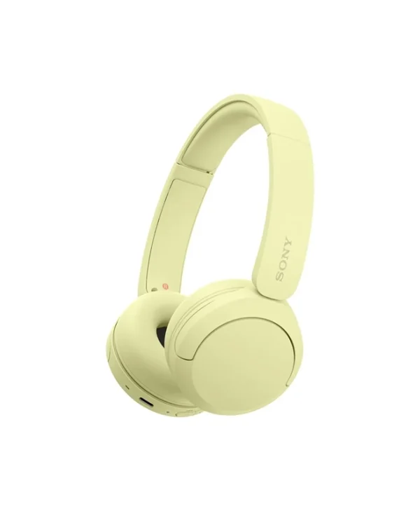 Sony WH-CH520 Wireless Multipoint Headset With Mic Yellow WH-CH520Y.CE7