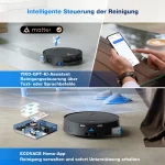 Ecovacs Deebot X9 Pro Omni Ρομποτική Σκούπα και Σφουγγαρίστρα με Σταθμό Black - Image 8