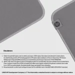 HP 105 Sanitizable Mouse Pad Gray 8X595AA - Image 7