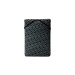 HP Reversible Sleeve for Laptop 14.1 Black Silver - Image 3
