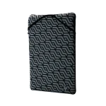 HP Reversible Sleeve for Laptop 14.1 Black Silver - Image 4