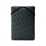 HP Reversible Sleeve for Laptop 14.1 Black Silver - Image 10
