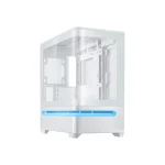 ASUS PRIME AP202 TG ARGB MicroATX Tempered GlassTower White 90DC00P3-B19000