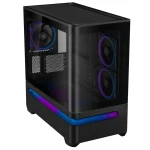 ASUS PRIME AP202 TG ARGB MicroATX Tempered GlassTower White 90DC00P3-B19000 - Image 4