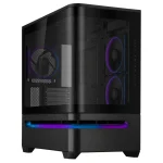 ASUS PRIME AP202 TG ARGB MicroATX Tempered GlassTower Black 90DC00P0-B19000 - Image 2