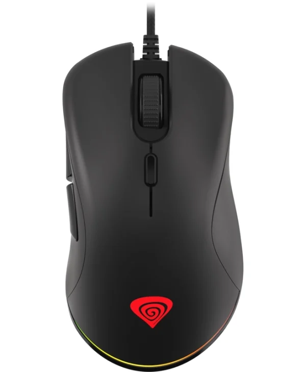 Genesis Krypton 200 Wired Mechanical Silent Gaming Mouse Black NMG-1713