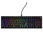Genesis Thor 404 RGB Wired Mechanical Gaming Keyboard Gateron Yellow Pro Switches Black NKG-2297 - Image 2