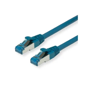 Value S/FTP Patch Cable Cat6a Class EA LSOH 1.5m Blue 21.99.1994