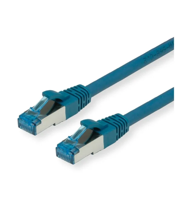 Value S/FTP Patch Cable Cat6a Class EA LSOH 1.5m Blue 21.99.1994