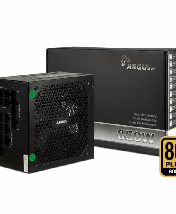 Inter-Tech Argus HA-850BA4 850W Fully Modular ATX 3.1 80+ Gold Black 88882234