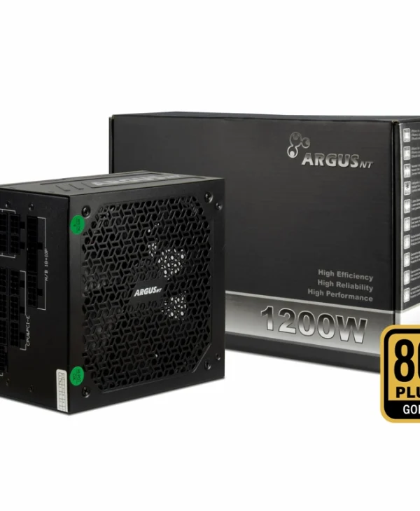 Inter-Tech Argus HA-1200BA4 1200W Fully Modular ATX 3.1 80+ Gold Black 88882236