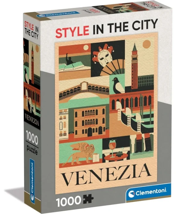 Clementoni Puzzle Style in the City Collection, Venezia 1000pcs 8005125398461