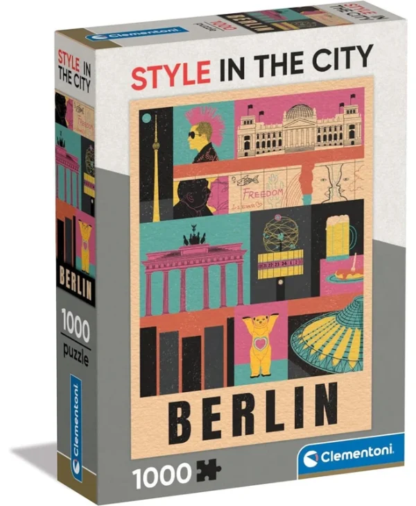 Clementoni Puzzle Style in the City Collection, Berlin 1000pcs 8005125398454