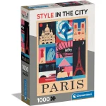Clementoni Puzzle Style in the City Collection, Paris 1000pcs 8005125398430 - Image 2