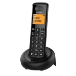 Alcatel E160 Duo Ασύρματο Τηλέφωνο 2 συσκευες Black 3700601426724 - Image 2