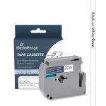 Mediarange MRBMK221 Ετικέτες Γενικής Χρήσης για Brother M-K221BZ 9mm, 8m, Laminated and Permanent Adhesive, Black on White - Image 2