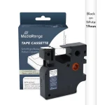 Mediarange MRDY45803 Ετικέτες Γενικής Χρήσης για Dymo D1/45803/S0720830 19mm, 7m, Laminated and Permanent Adhesive, Black on White (MRDY45803) - Image 2