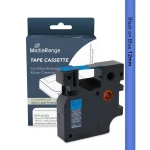 Mediarange MRDY45016 Ετικέτες Γενικής Χρήσης για Dymo D1/45016/S0720560 12mm, 7m, Laminated and Permanent Adhesive, Black on Blue - Image 2