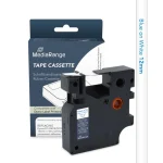 Mediarange MRDY45014 Ετικέτες Γενικής Χρήσης για Dymo D1/45014/S0720540 12mm, 7m, Laminated and Permanent Adhesive, Blue on White - Image 2