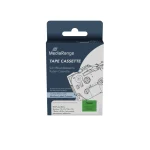 Mediarange MRBTZ741 Ετικέτες Γενικής Χρήσης για Brother TZ-741/TZe-741 18mm, 8m, Laminated and Permanent Adhesive, Black on Green