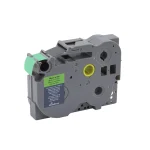 Mediarange MRBTZ741 Ετικέτες Γενικής Χρήσης για Brother TZ-741/TZe-741 18mm, 8m, Laminated and Permanent Adhesive, Black on Green - Image 2